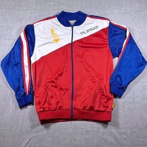 Red and Blue Pilipinas Lightweight Jacket